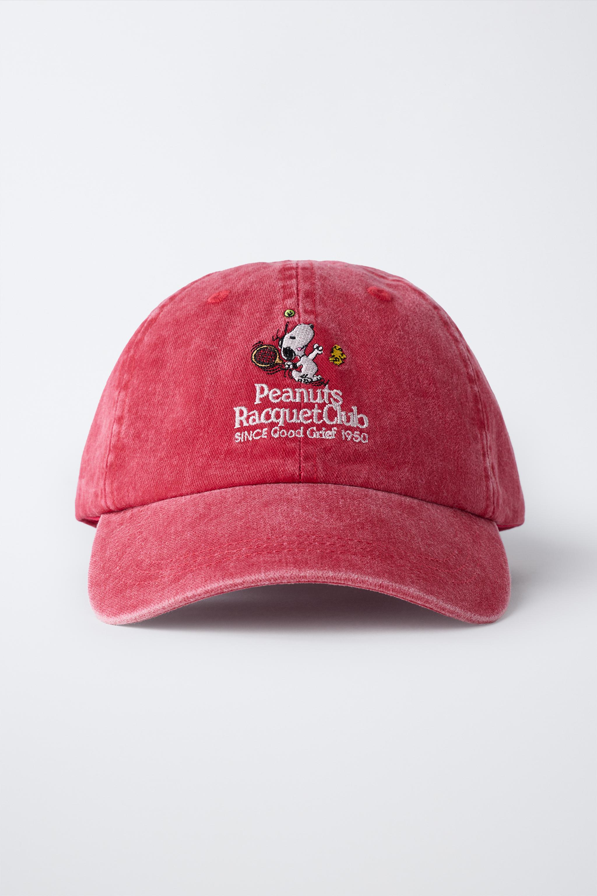 WASHED EFFECT EMBROIDERED SNOOPY PEANUTS™ CAP